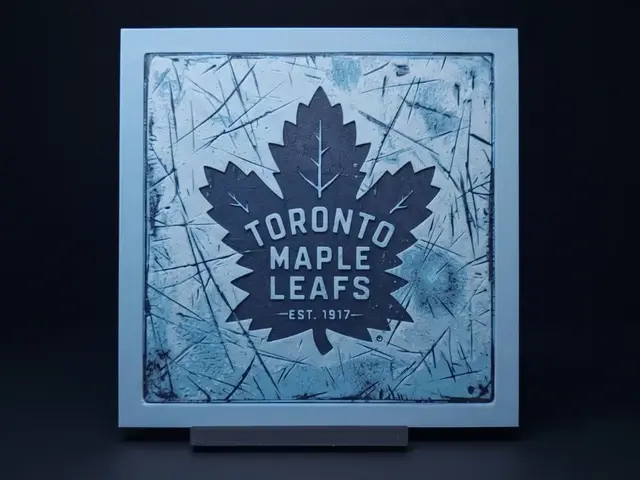 HueForge model: Toronto Maple Leafs - Hueforge Wall Art by LED