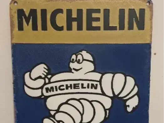HueForge model: Vintage Michelin Plaque by leshowpatate