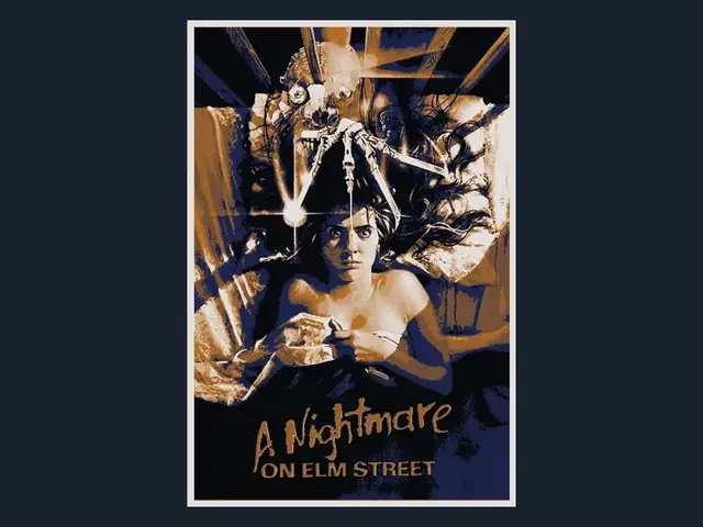 HueForge model: A Nightmare on Elm Street (Movie Poster -HueForge) by HugheCraft