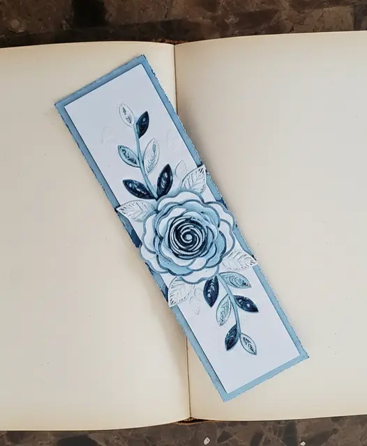 HueForge model: Floral Bookmark by doodleddigital