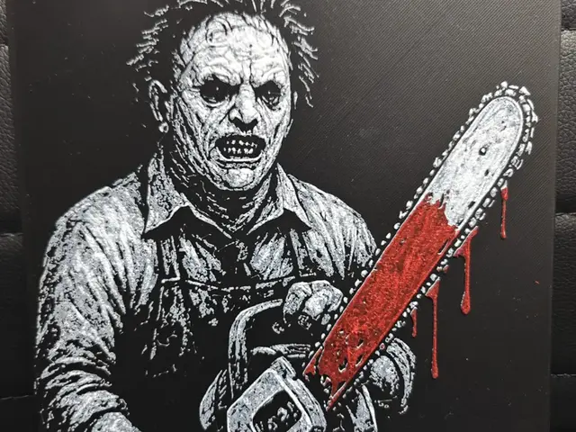 HueForge model: Leatherface NO AMS REQUIRED by TheHueforgeLady