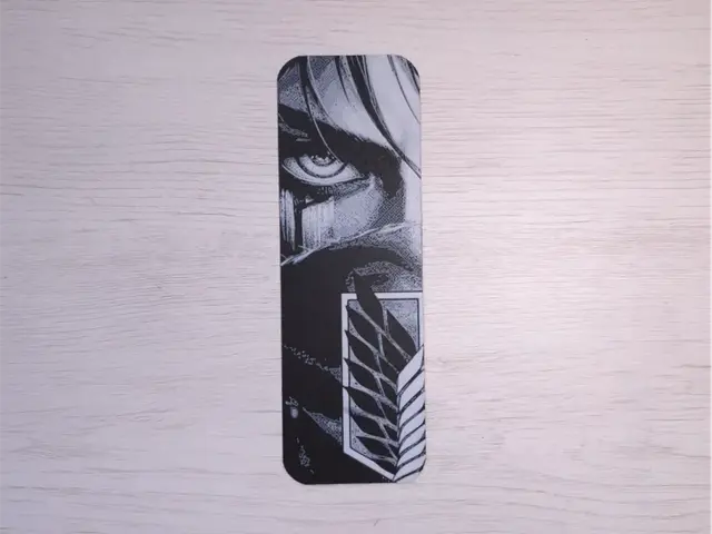 HueForge model: Attack On Titan 3 Bookmark by Atrus Design