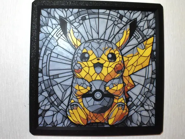 HueForge model: Pikachu Stained Glass Hueforge by Chris B