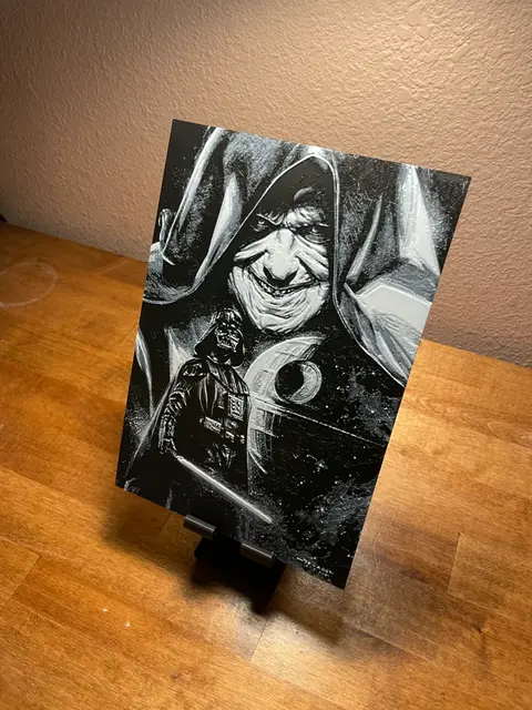 HueForge model: Hueforge - Star Wars - Darth Vader and Sidious by Cloudy Nostalgia