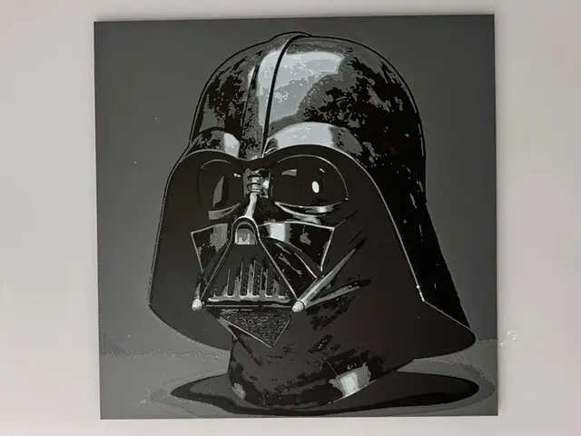 HueForge model: Star Wars: Darth Vader Helmet by 3djd
