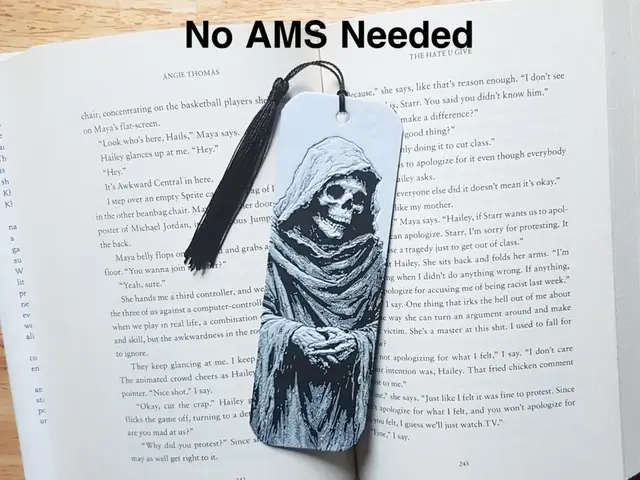 HueForge model: Bookmark, Grim Reaper. Hueforge. by Dame Jo