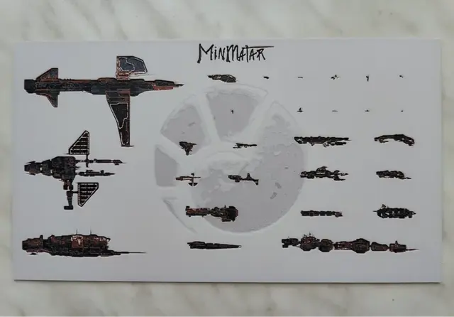 HueForge model: Minmatar ships - EVE Online - Hueforge by BeaN