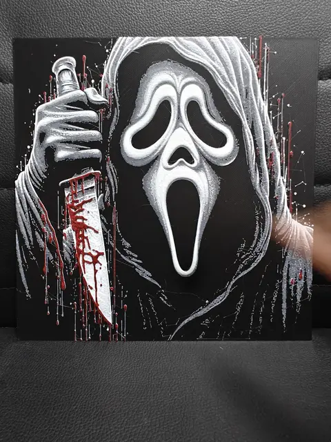 HueForge model: Ghostface by TheHueforgeLady