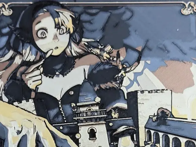 HueForge model: Delicious in Dungeon - Marcille Cooking by Pretty Okay Prints