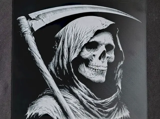 HueForge model: Gotfather Death HueForge by fD.667