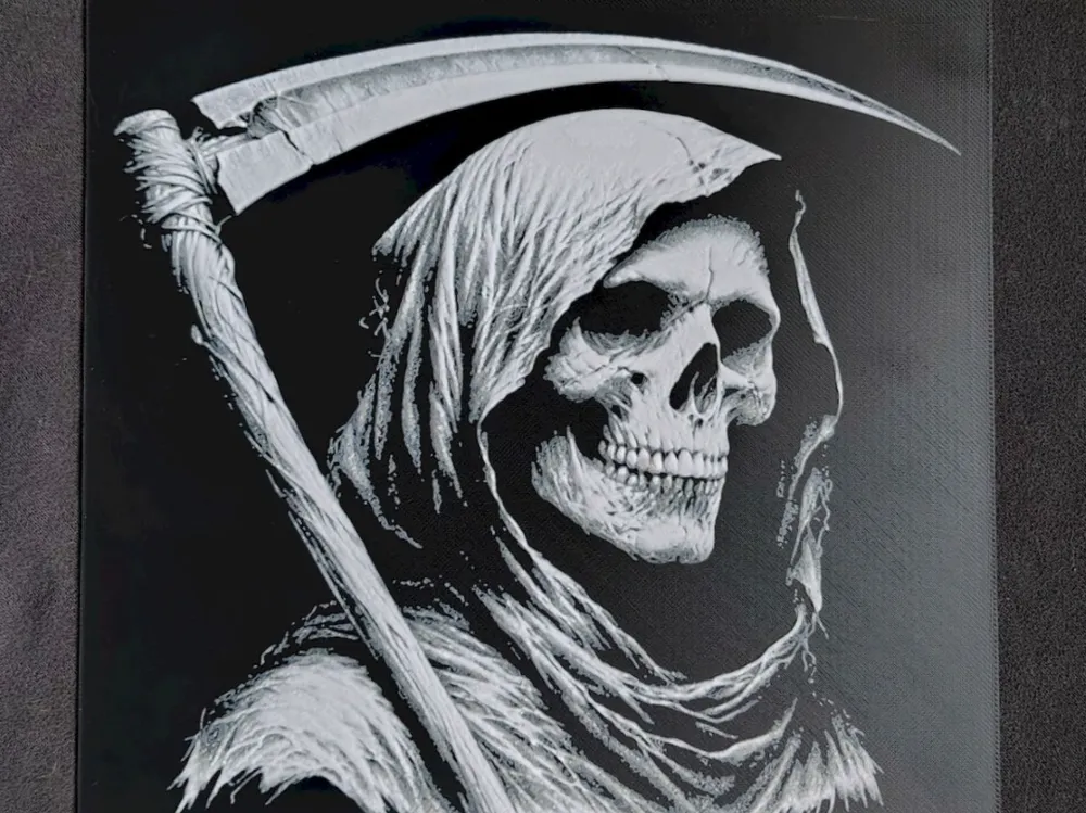 Gotfather Death HueForge by fD.667 HueForge model: Gotfather Death HueForge by fD.667