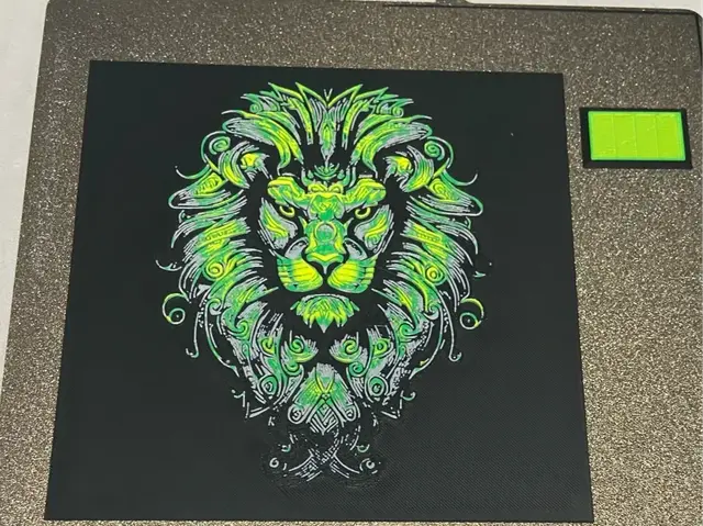 HueForge model: Mandala Lion Hueforge by Morganja
