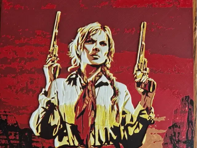 HueForge model: Red Dead Redemption - Sadie Adler by FiremanprintsIRL (BR3Design)