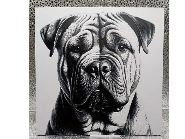 HueForge model: Shar Pei Hueforge by Borishotch Industries