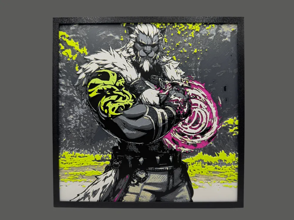 Hrothgar - Final Fantasy XIV by Canadian Gamer HueForge model: Hrothgar - Final Fantasy XIV by Canadian Gamer