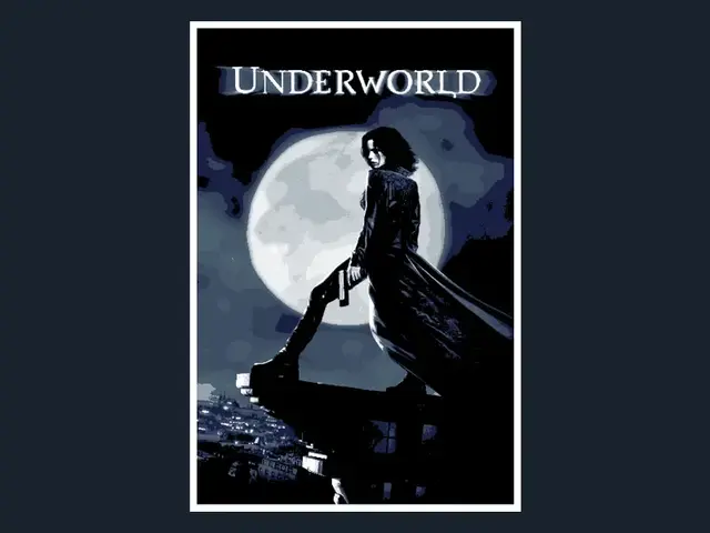 HueForge model: Underworld (Movie Poster - HueForge) by HugheCraft