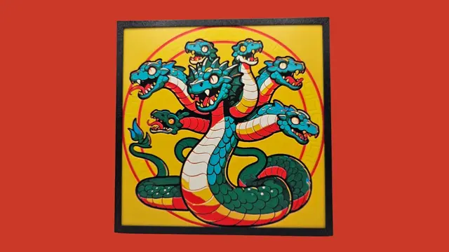 Hydra (D&D / Fantasy Hueforge)
