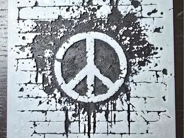 HueForge model: Peace Sign Hueforge by Aprilk6366