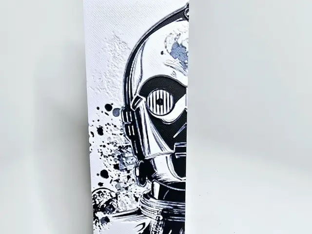 C3P0 Hueforge Bookmark