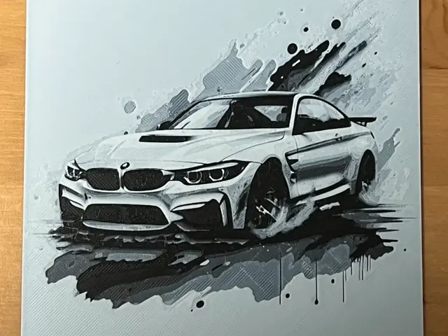 HueForge model: bmw hueforge by Morganja