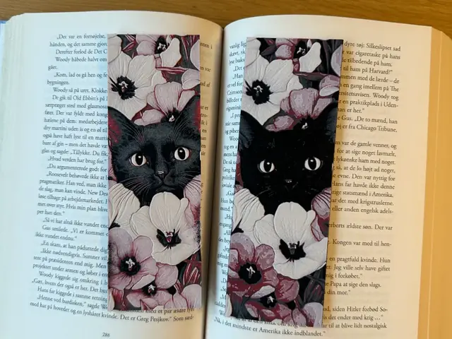 HueForge model: Cat bookmark by Copenhagen Crafter