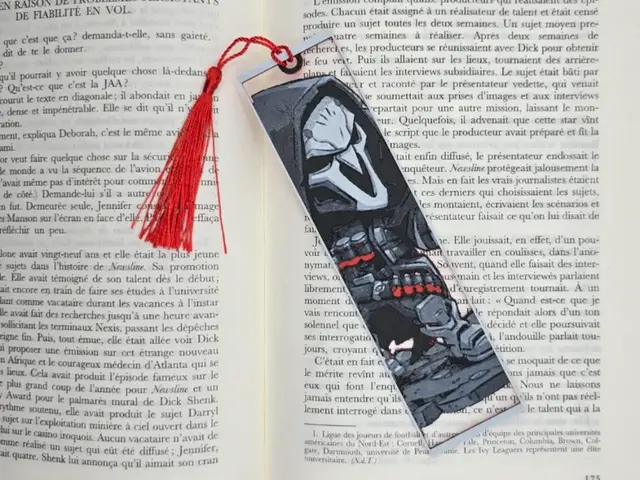 HueForge model: Bookmark Faucheur chibi Overwatch by Kactus Fpv