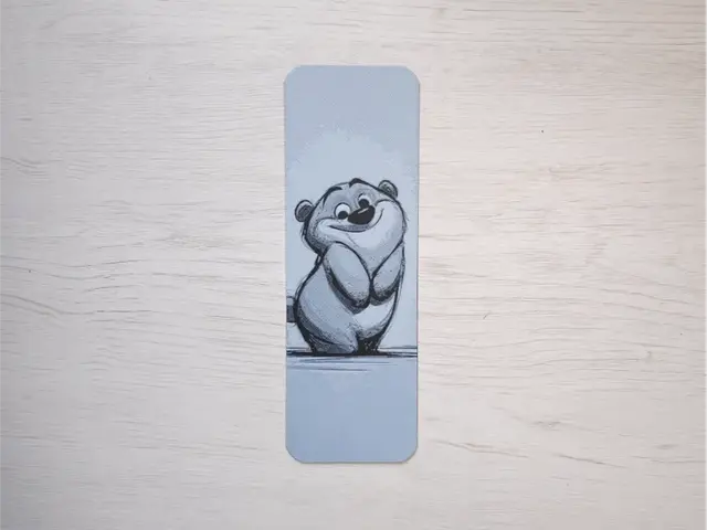 HueForge model: Happy Bear Bookmark by Atrus Design