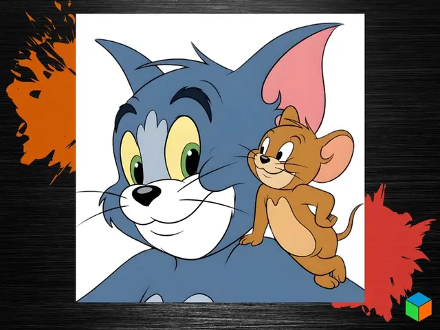 HueForge model: 🐭 Tom and Jerry by 3D Prints By Vic