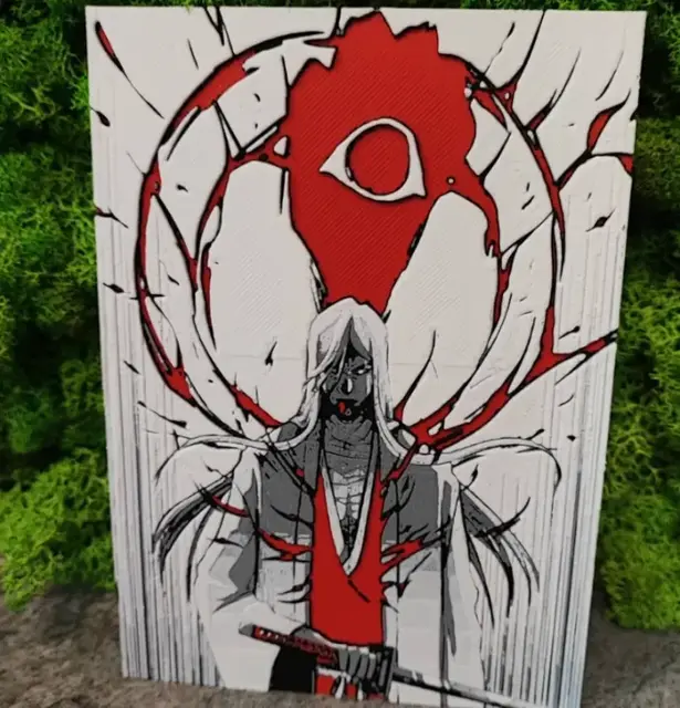 HueForge model: Ukitake by Garuda3D
