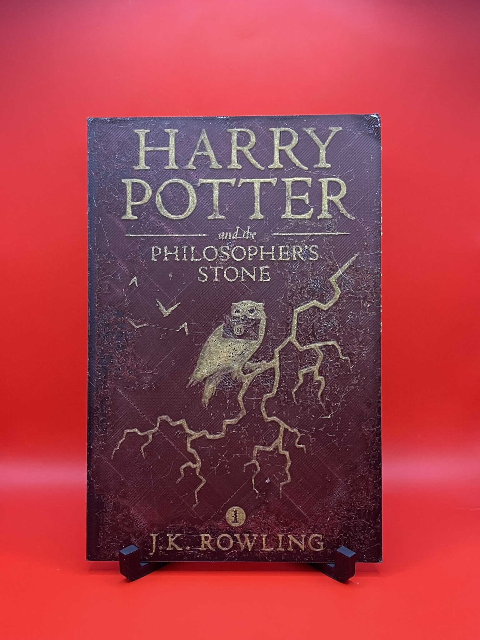 Harry Potter & The Philosopher's (Sorcerer's) Stone HueForge Book Cover Fan Art by DeepDive3D HueForge model: Harry Potter & The Philosopher's (Sorcerer's) Stone HueForge Book Cover Fan Art by DeepDive3D