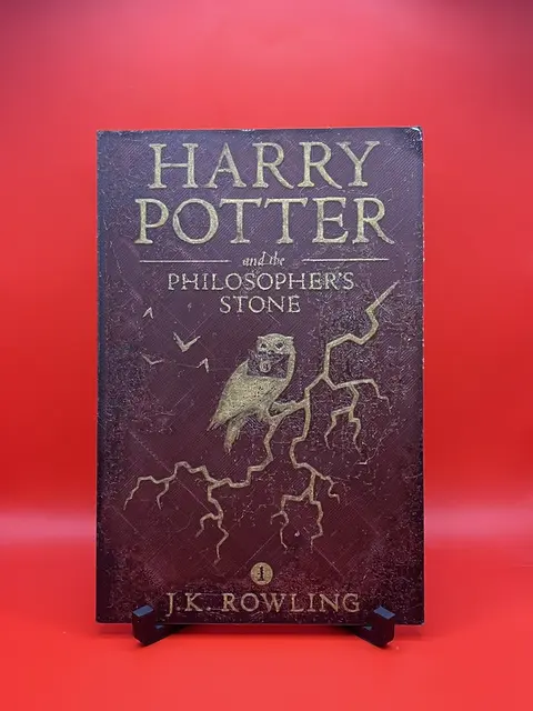 Harry Potter & The Philosopher's (Sorcerer's) Stone HueForge Book Cover Fan Art