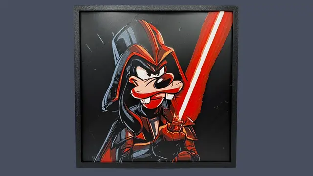 HueForge model: Darth Goofy - Starwars / Disney Hueforge by Canadian Gamer