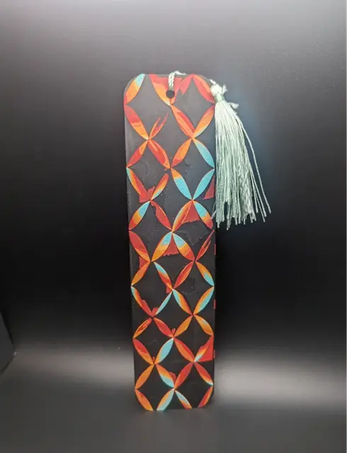HueForge model: Geometric Bookmark by the_bearded_jedi