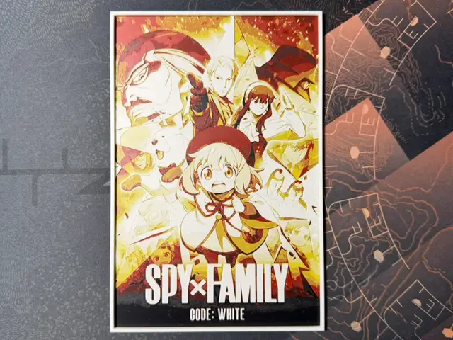 HueForge model: SPY x FAMILY CODE: White by ZorPrime7