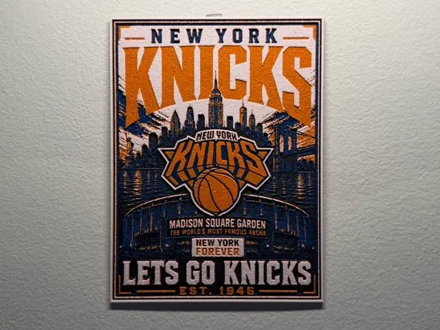 HueForge model: New York Knicks Poster Style HueForge by liv_3d