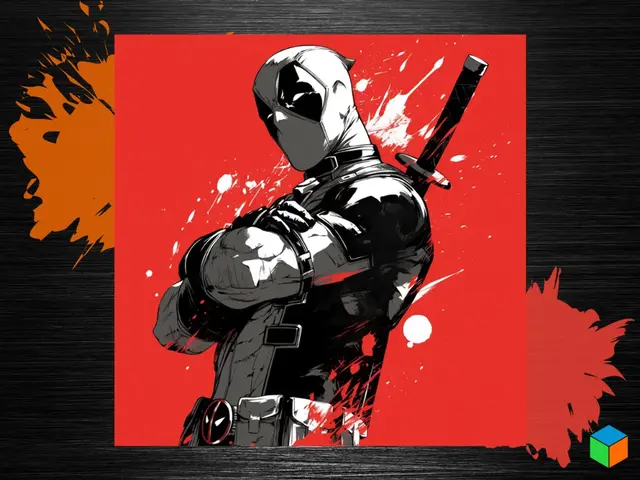HueForge model: Deadpool by 3D Prints By Vic