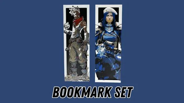 Ekko & Caitlyn - Arcane Bookmark Set