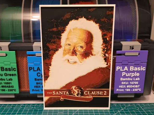 The Santa Clause 2 Movie Poster - Hueforge Art