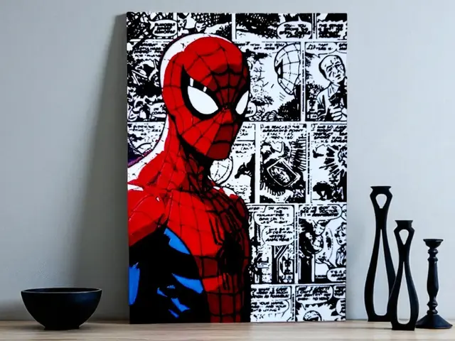 HueForge model: Hueforge Spiderman Comic by Luckyfer
