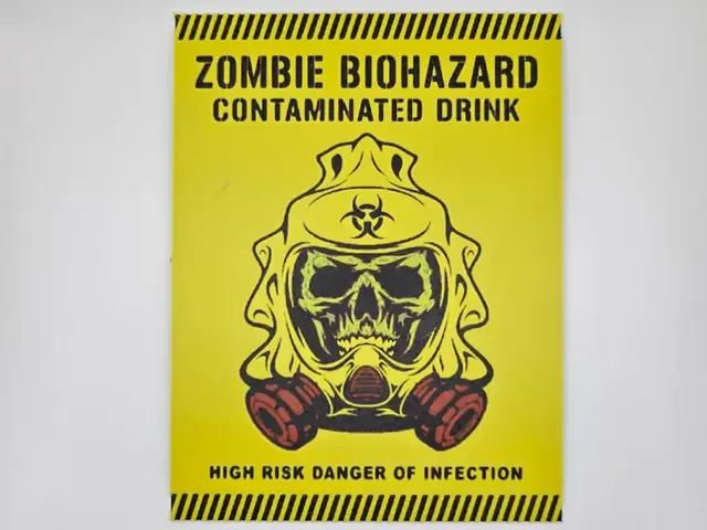 HueForge model: Sign Zombie Biohazard by Kactus Fpv