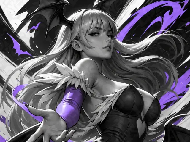 HueForge model: Morrigan Hueforge by LoFi Layers