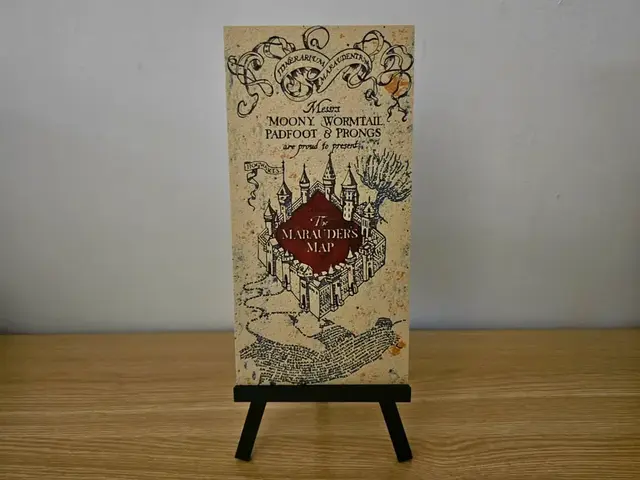HueForge model: Harry Potter Marauders map Hueforge by Opao