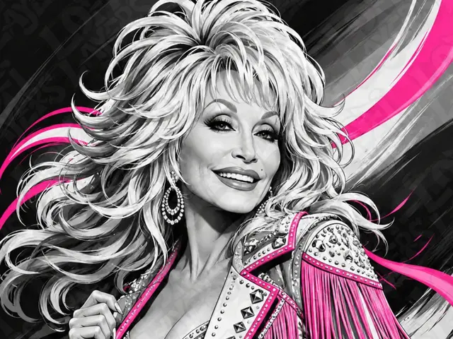 HueForge model: Dolly Parton Hueforge by LoFi Layers