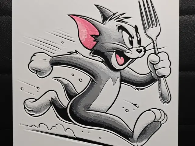 HueForge model: Tom Tom & Jerry by TheHueforgeLady