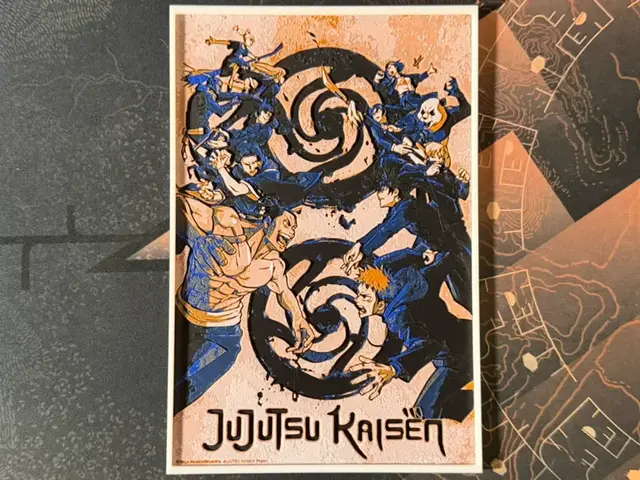 HueForge model: Jujutsu Kaisen v1 - HueForge Anime by ZorPrime7