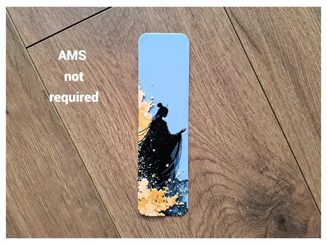 HueForge model: Fantasy Japanese Style golden bookmark 2 by EternalDesigns3D