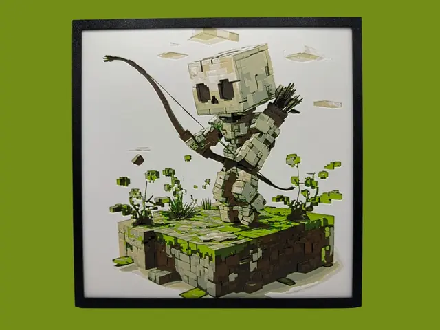 HueForge model: Skeleton Archer - Minecraft by Canadian Gamer