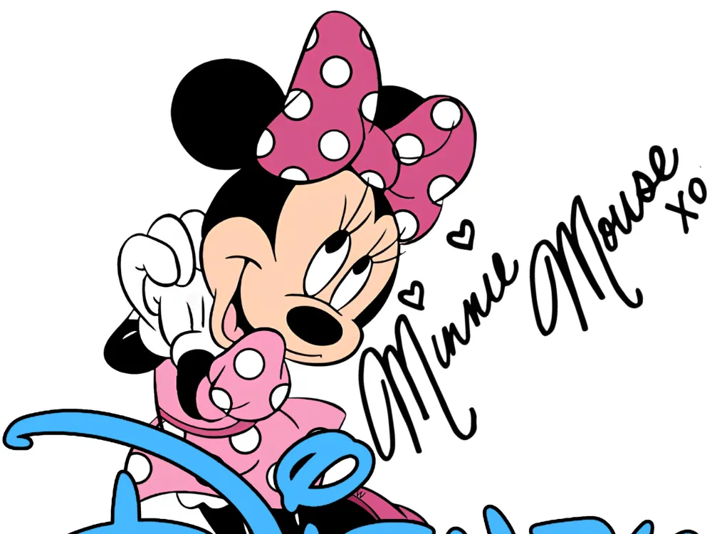 Minnie Mouse by Krave HueForge model: Minnie Mouse by Krave