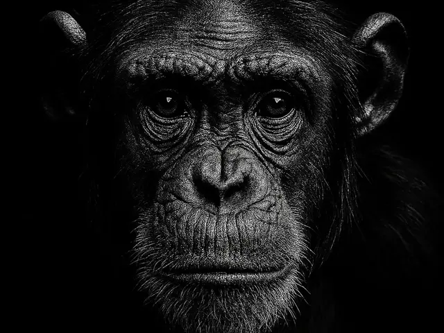 HueForge model: Hueforge Chimpanzee by cterry2000