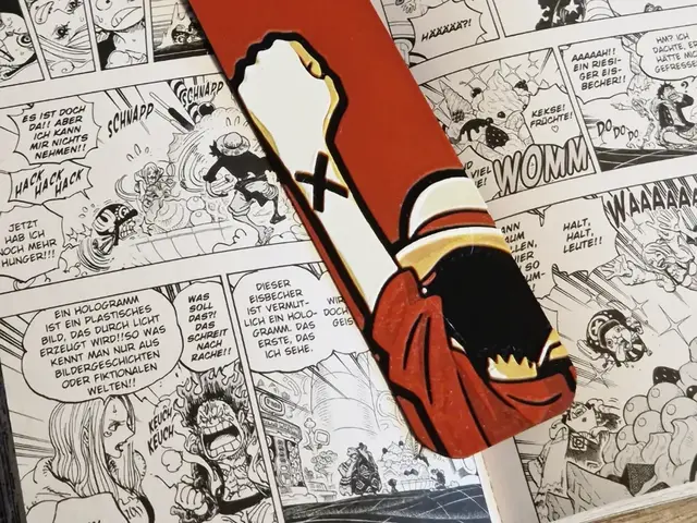 HueForge model: Bookmark - Luffy by Schuettdesign
